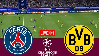[EN DIRECT] PSG vs Borussia Dortmund. Ligue des Champions 23/24 Correspondance parfaite - VideoGame