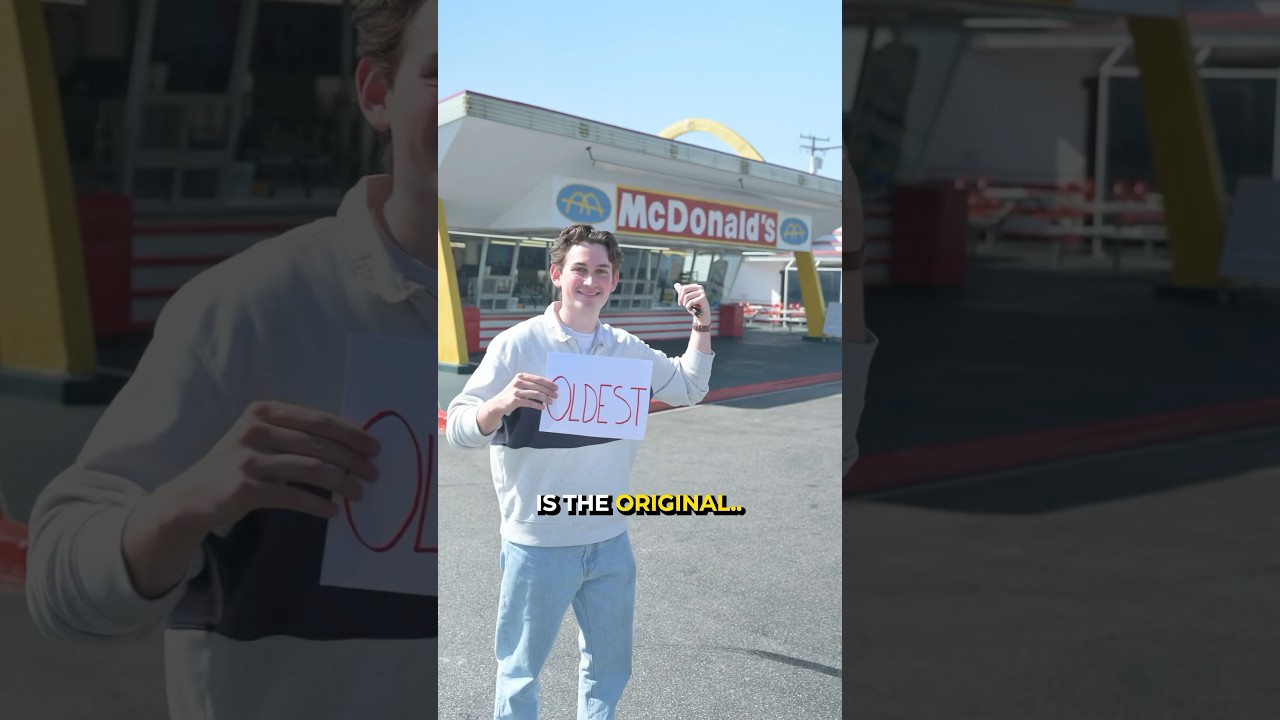 I Tried the Original McDonalds to See if it&rsquo;s Better.. 😳 #shorts