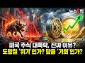 미국 주식 대폭락, 도망칠 '위기'인가? 담을 '기회'인가? (역대급 7조 투매의 진짜 이유)