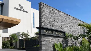 WALDORF ASTORIA | Cancun Mexico [OCEAN FRONT MASTER CORNER SUITE]