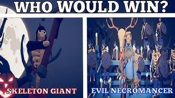 NECROMANCER & FIVE CHEERLEADERS vs EVERY UNIT (with mods)TABS Totally accurate battle simulator