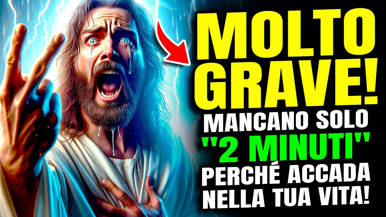 FIGLIO ORA PUOI PERDERE QUALCOSA DI PREZIOSO! NON IGNORARE QUESTO SEGNALE! MESSAGGIO DI DIO PER ME