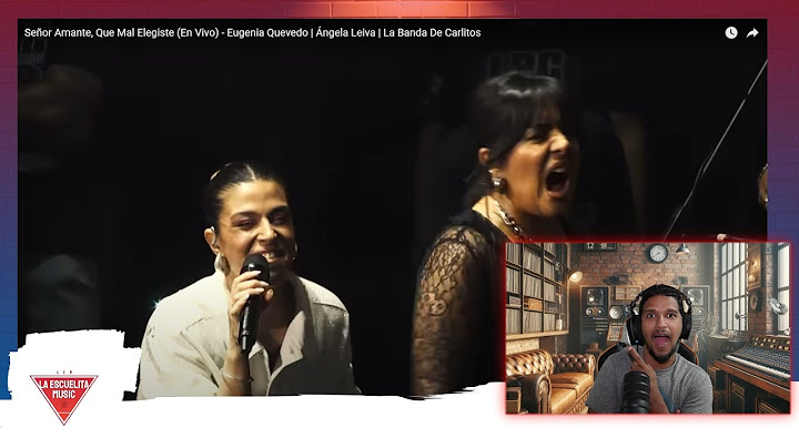 Señor Amante, Que Mal Elegiste (DOMINICANO REACCIONA ) - Eugenia Quevedo - Ángela Leiva - LBC