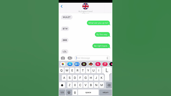 How to use SMS abbreviations