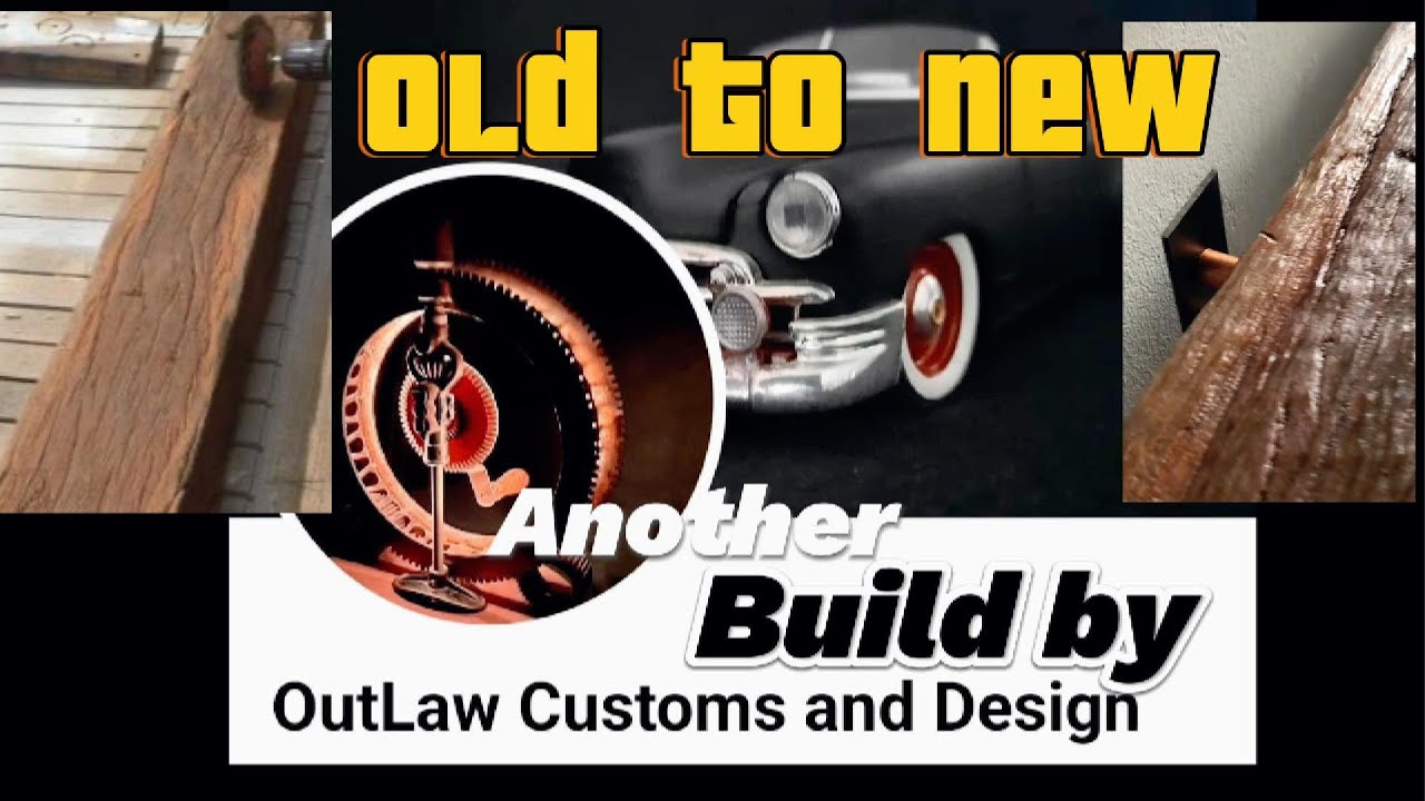 Railway Sleeper Console Table\DIY Project - YouTube