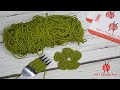 Easy Woolen Flower with Fork | Hand Embroidery Amazing Trick