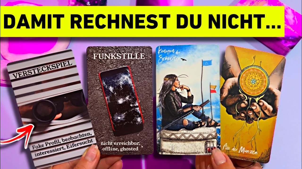 VERBOCKT 😳 Jemand will INSGEHEIM eine 2te Chance weiss aber nicht ob Er noch ERWÜNSCHT ist.. Tarot