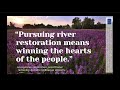 Mainstreaming the restoration of rivers and wetlands in europe  the eu green deal project merlin