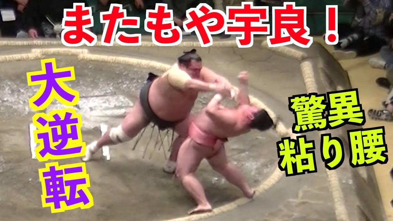 かっぱです。宇良 日本相撲協会公式チャンネルのYouTubeのSUMO にアップされた