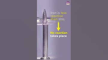 Displacement Reaction Experiment using Iron Nail | Experiment Shorts | Byjus 9 & 10 |