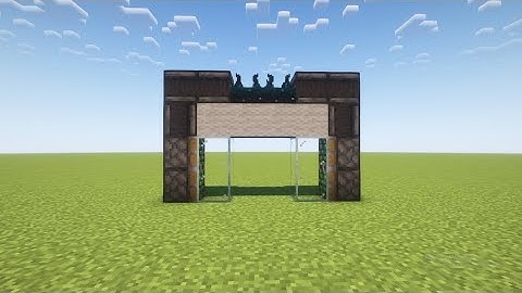 Easy Sculk Sensor Door in Minecraft Tutorial 🔥🔥|