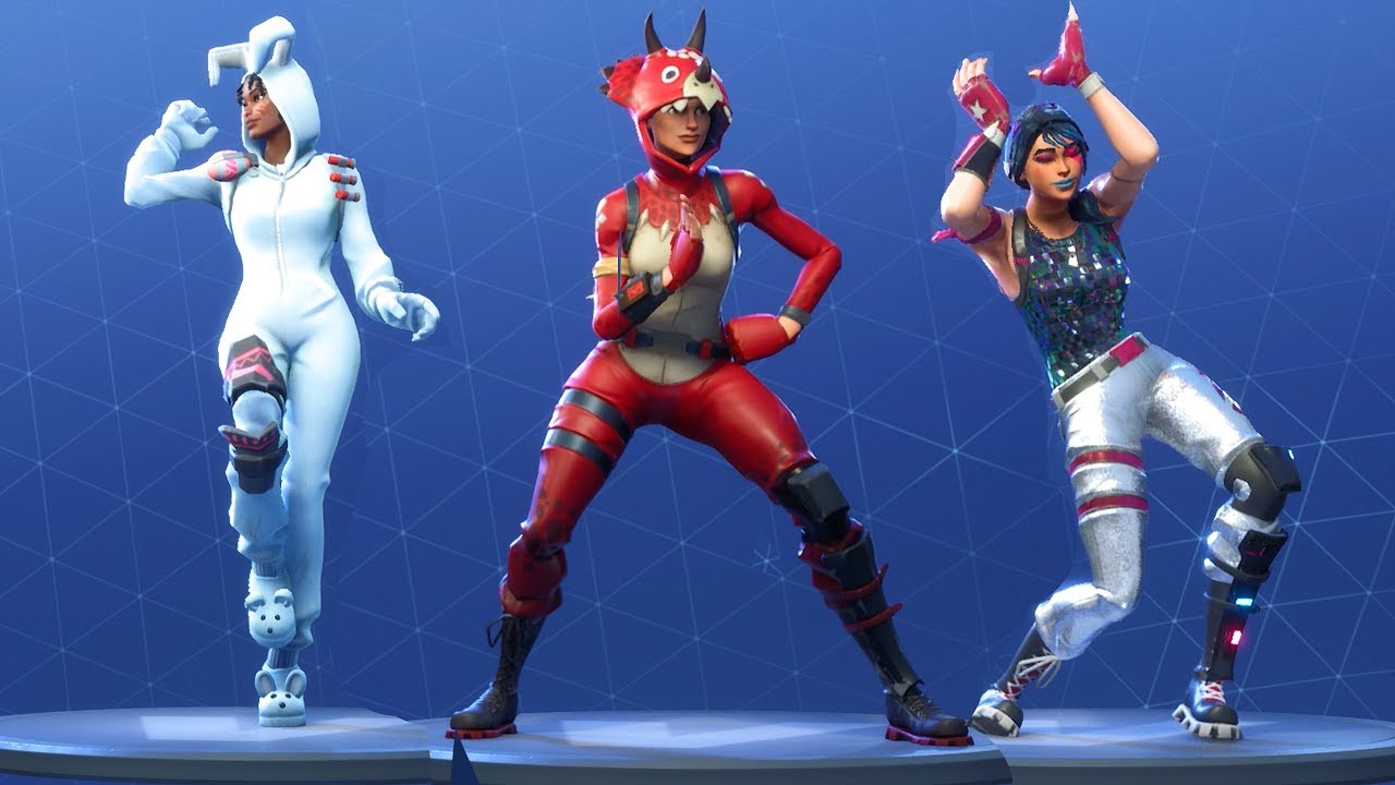 Fortnite All Dances Season 1 to 4