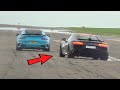 1600HP Twin Turbo Audi R8 V10 Plus - 372KM/H Top speed Acceleration!