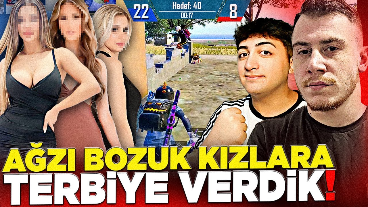 AĞZI BOZUK KIZLARA CARL İLE TERBİYE VERDİK | PUBG MOBİLE