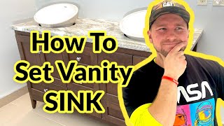 Vanity Sink Installation. DIY Tutorial. Winni