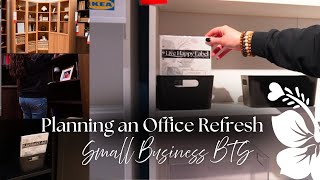 A bit of Work, Packing Orders, Then IKEA 😅 Office Refresh Planning 🌿 Small Business Studio Vlog