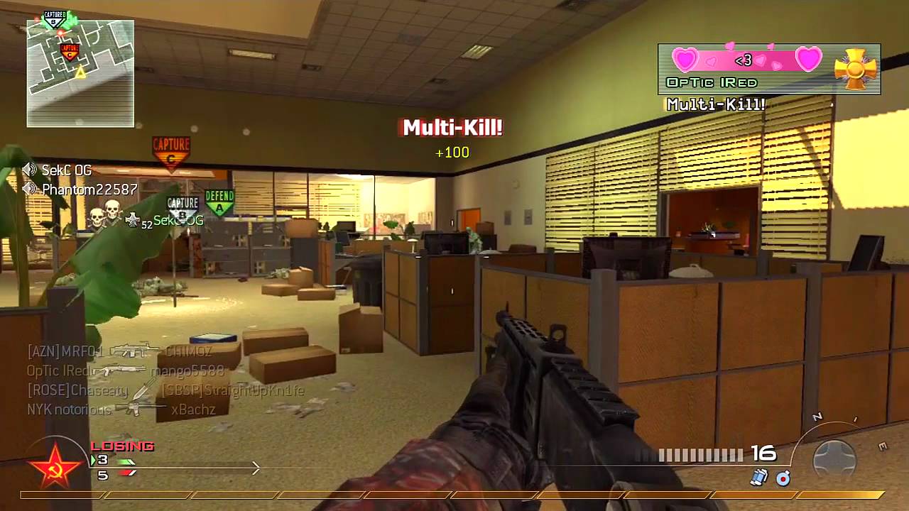 OpTic Red "In Memory" CoD Minitage