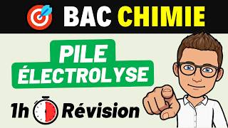 PILE & ÉLECTROLYSE ✅ 1h de révision (Oxydoréduction, ...) ! 👊 BAC CHIMIE 2026 🎯
