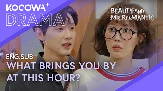 Late-Night Surprise: Ji Hyunwoo's Unexpected Visit! | Beauty And Mr. Romantic Ep18 | Kocowa+