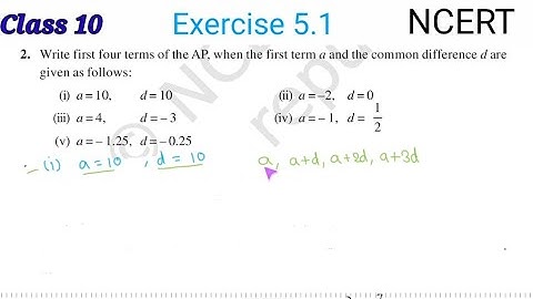Arithmetic Progression | Class 10 Math | Ex- 5.1 , Q- 2 Solution | Important Question