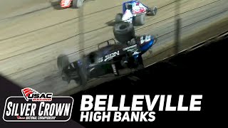 HIGHLIGHTS: USAC Silver Crown National Championship | Belleville High Banks | May 20, 2023