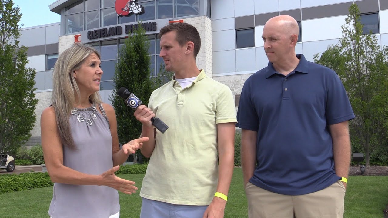Hitting with full pads on Day 3: Inside Browns Training Camp