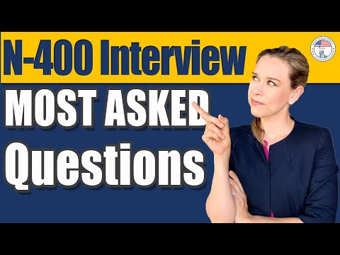 2022 MOST COMMON QUESTIONS in the US citizenship test N-400