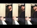 Chris evans plays the piano