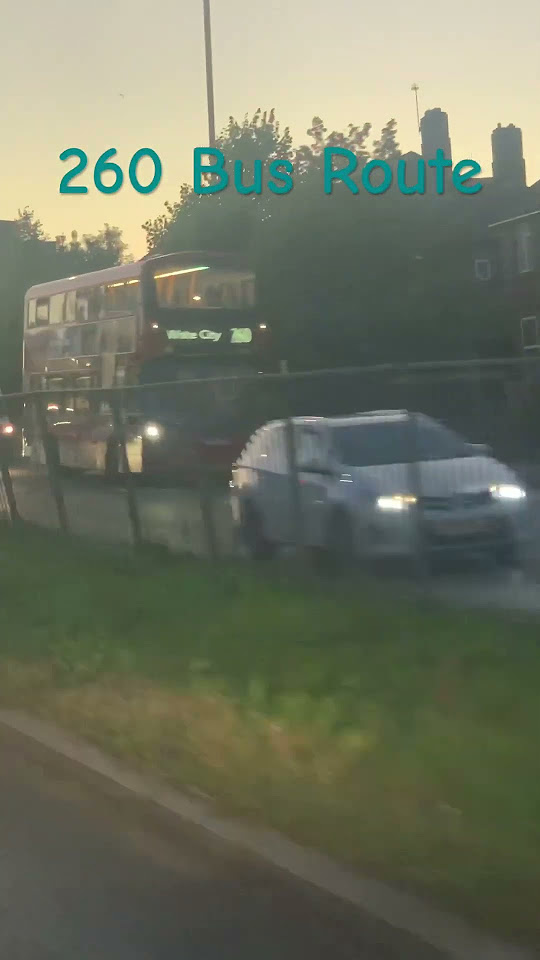 260 Bus Route YouTube