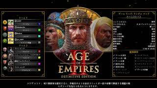 【Age of Empires 2 】おたふくさん達とAI戦　ルーンストーン