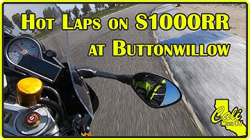 Season Opener Hot Laps on BMW S1000RR at Buttonwillow Raceway with Cali Track Days