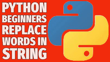 Python Script to Replace Words in a String Using Input 2025