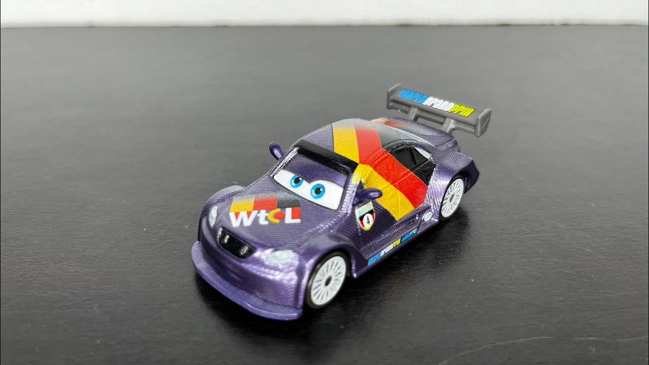 Mattel Disney cars World grand prix Max Schnell - YouTube