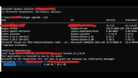 tek kodla bütün sistemi güncelleme