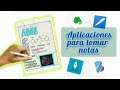 Apps para tomar notas - Apuntes bonitos digitales (iOs - Android) | DE TODO UN POCO