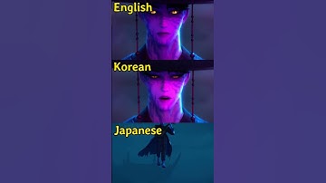 KPOP DEMON HUNTERS in different languages Part 2 | English/ Korean/Japanese #kpopdemonhunters #kpop