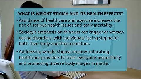 What Is Weight Stigma And Its Health Effects? - Inside Body Image
