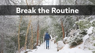 Break the routine for landscape photography | Announcement in the end