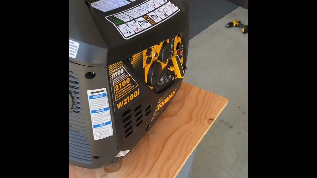Firman W2100i not sure YouTube