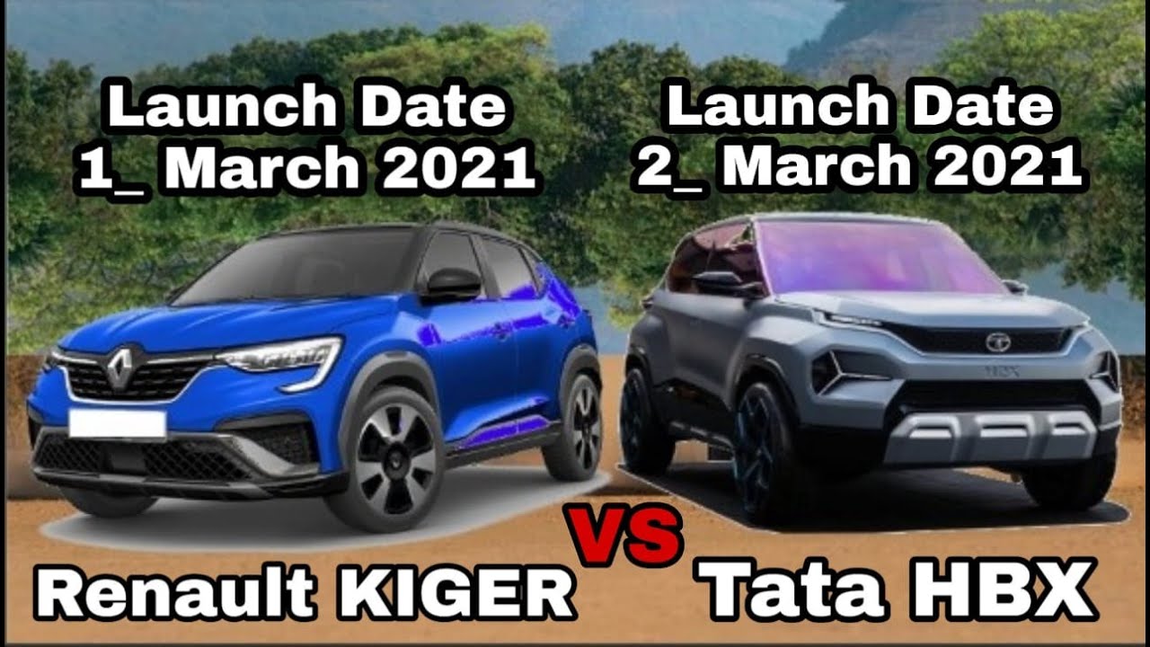 Renault Kiger vs Tata HBX | Renault Kiger vs Tata Hornbil | Renault Kiger Launch Date Confirm ?