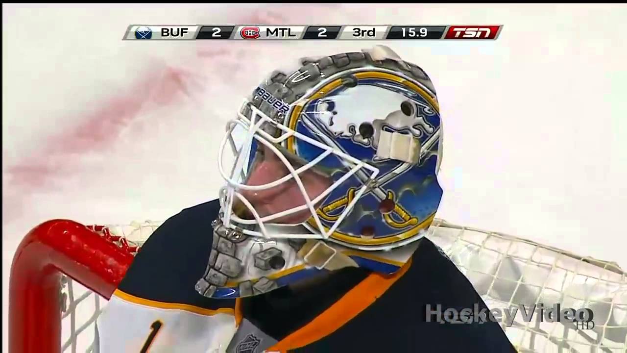 Bild från Jhonas Enroth snygg målvakts räddning
