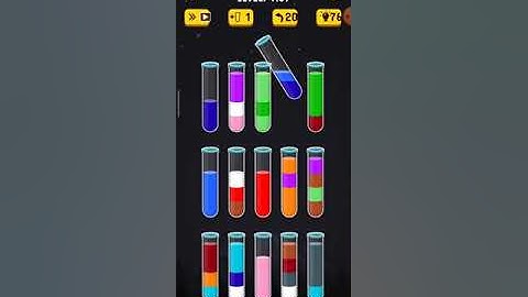 Colour Water Sort 3D Level 1169