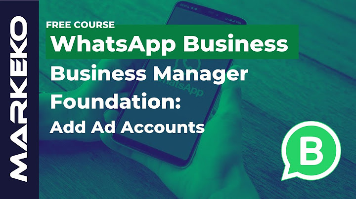 How to add ad account to business manager