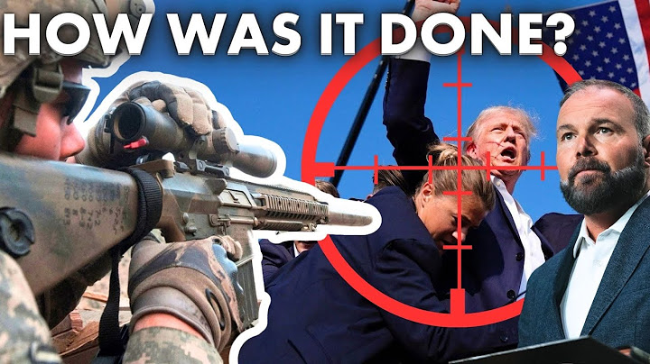 US Army Sniper Breaks Down Trump Shooting