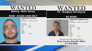 Catch-a-Crook: Barry Co. Sheriff’s Office seeks two wanted men