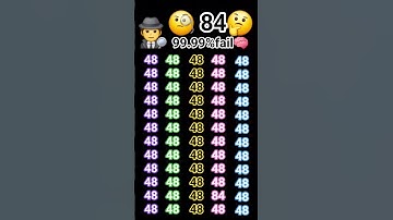 find the odd number 84 ?#subscribe