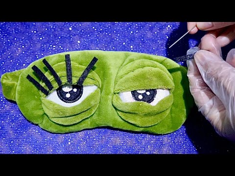 ASMR : ALONGAMENTO DE CÍLIOS 🐸 (extensão de cílios ) - vídeo para dar soninho