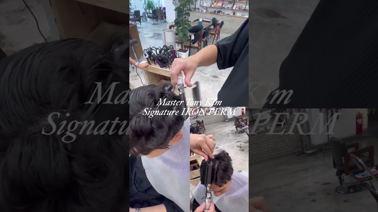 Men Iron Perm Down 1montkiara Menhairstyle Menperm