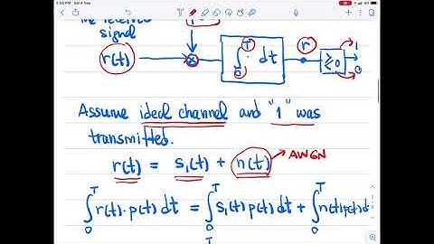 Error probability for PAM (in Thai)