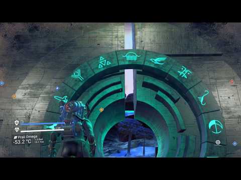 No Mans Sky - Charge the glyphs to enable the portal
